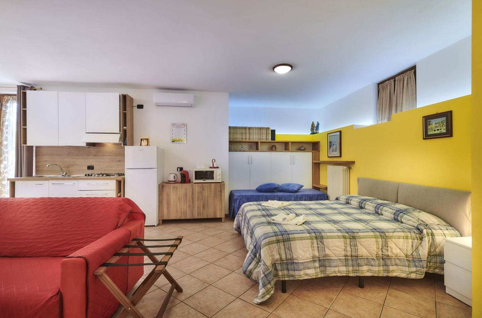 B&B-Foresteria Casa Della Musica Lake Como 만델로델라리오 객실 사진