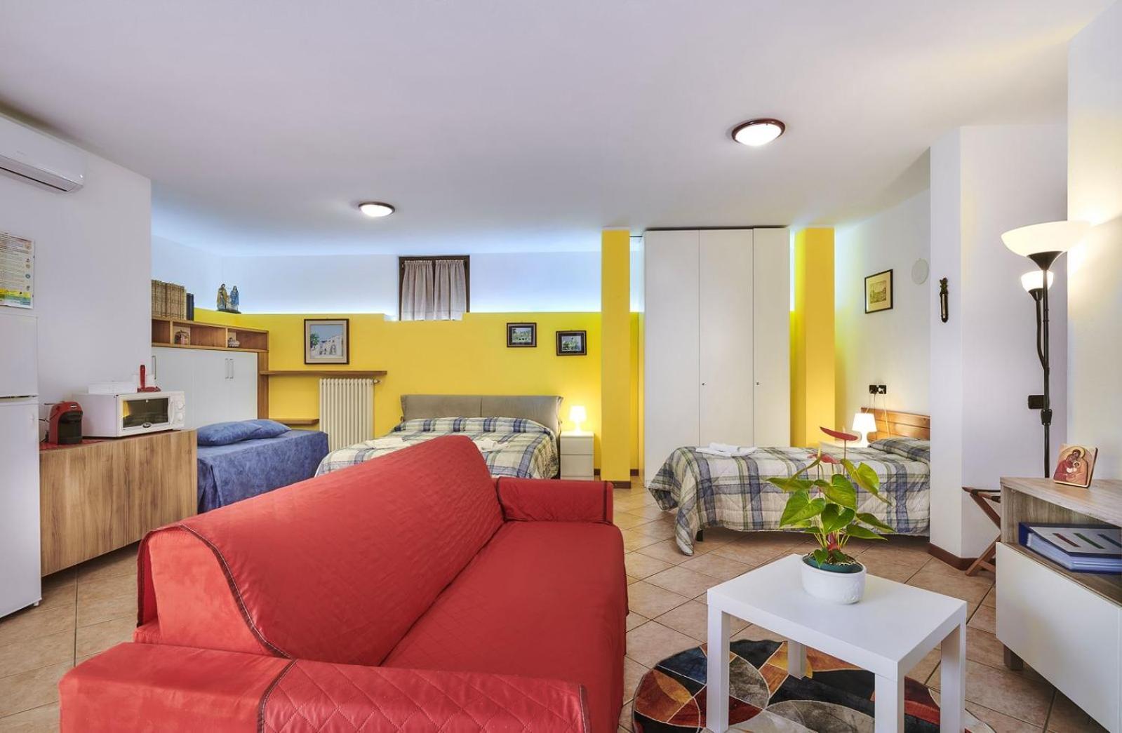 B&B-Foresteria Casa Della Musica Lake Como 만델로델라리오 객실 사진