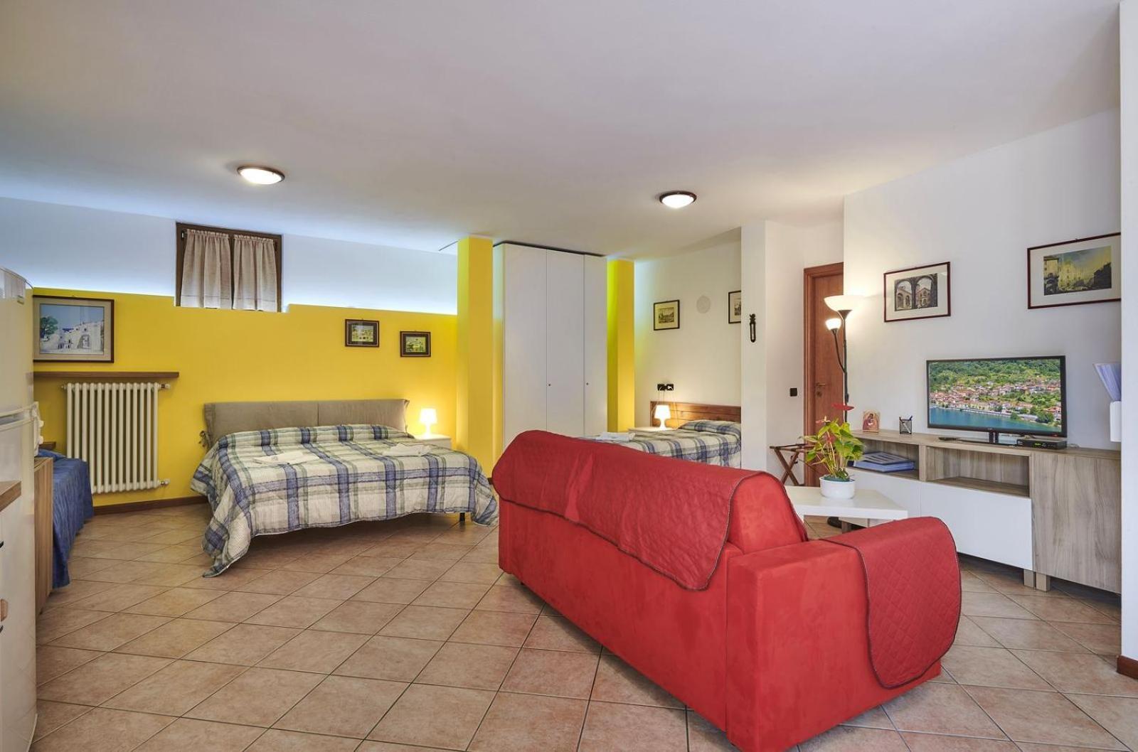B&B-Foresteria Casa Della Musica Lake Como 만델로델라리오 객실 사진